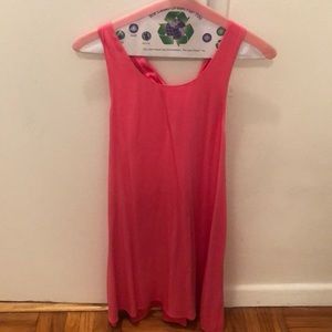 Alice and Olivia hot pink mini dress